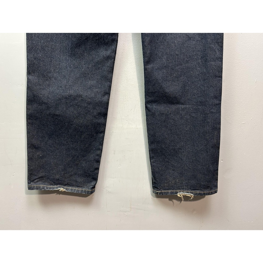 Watson Jeans Mens 38x36 Blue Dark Wash Straight Leg Made In USA Denim Workwear - Picture 7 of 10